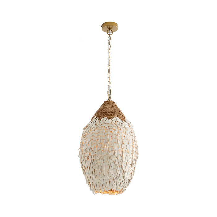 Arteriors 45205 One Light Pendant, Natural