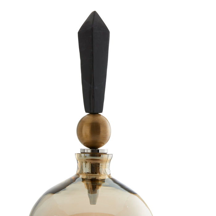 Arteriors 4635 Decanters, Set of 2, Smoke Luster