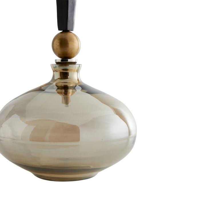 Arteriors 4635 Decanters, Set of 2, Smoke Luster