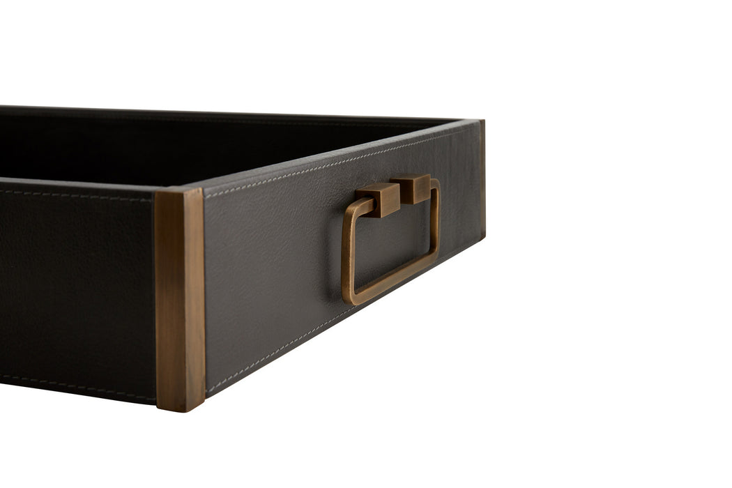 Arteriors 4641 Tray, Graphite