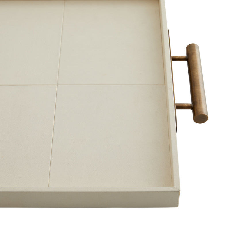 Arteriors 4642 Tray, Ivory