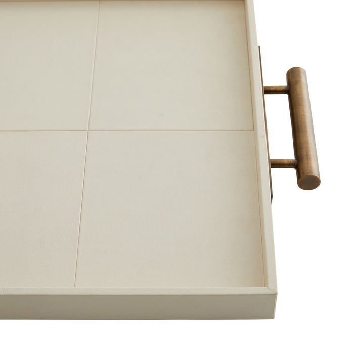 Arteriors 4642 Tray, Ivory