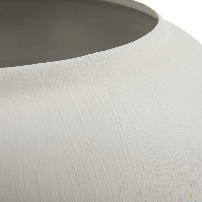 Arteriors 4644 Floor Urn, Matte White