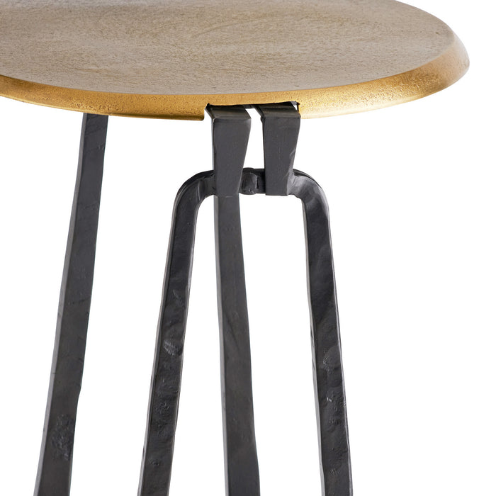Arteriors 4668 Counter Stool, Antique Brass