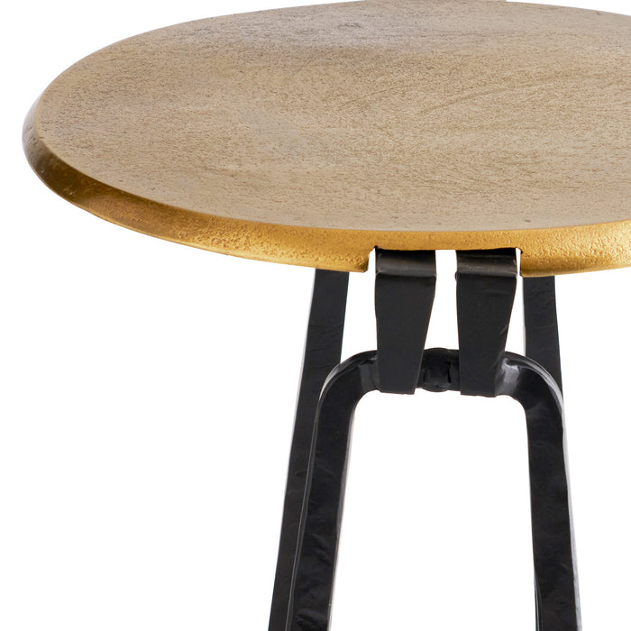 Arteriors 4668 Counter Stool, Antique Brass