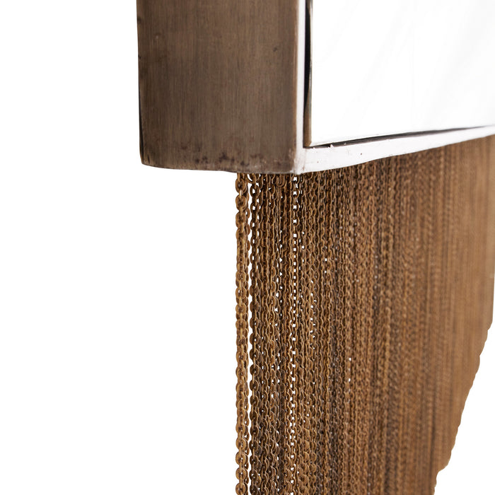 Arteriors 4683 Mirror, Antique Brass