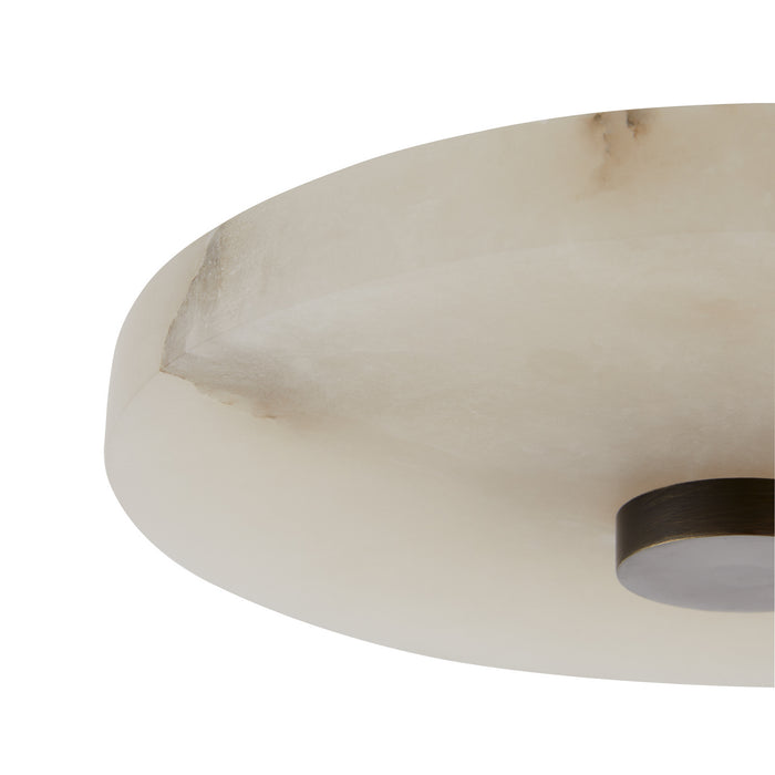 Arteriors 49786 LED Flush Mount, White