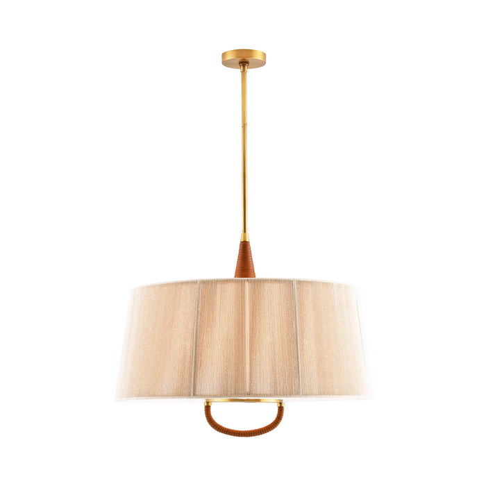 Arteriors 49789 Six Light Pendant, Natural
