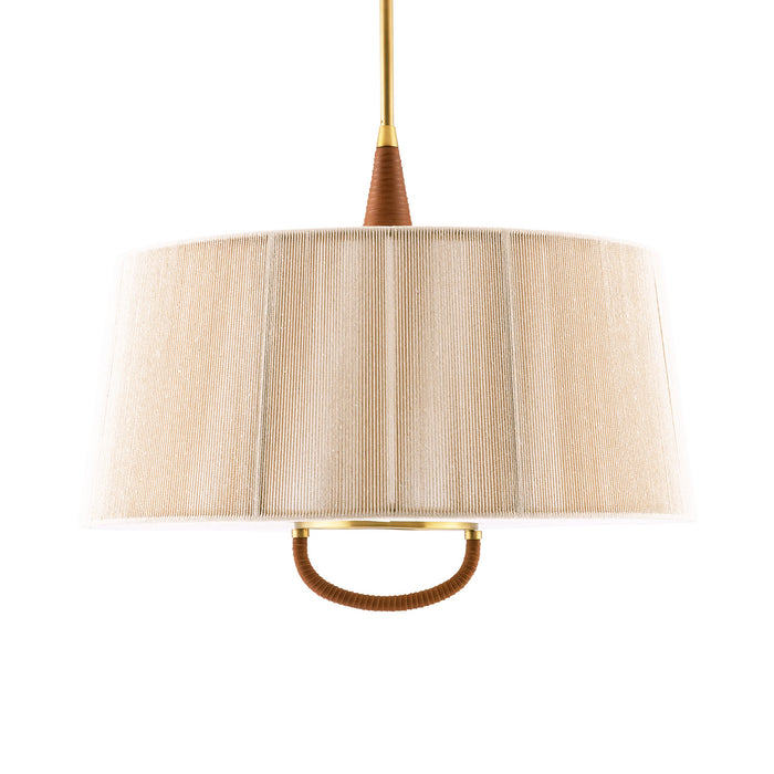 Arteriors 49789 Six Light Pendant, Natural