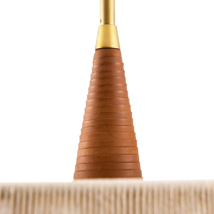 Arteriors 49789 Six Light Pendant, Natural