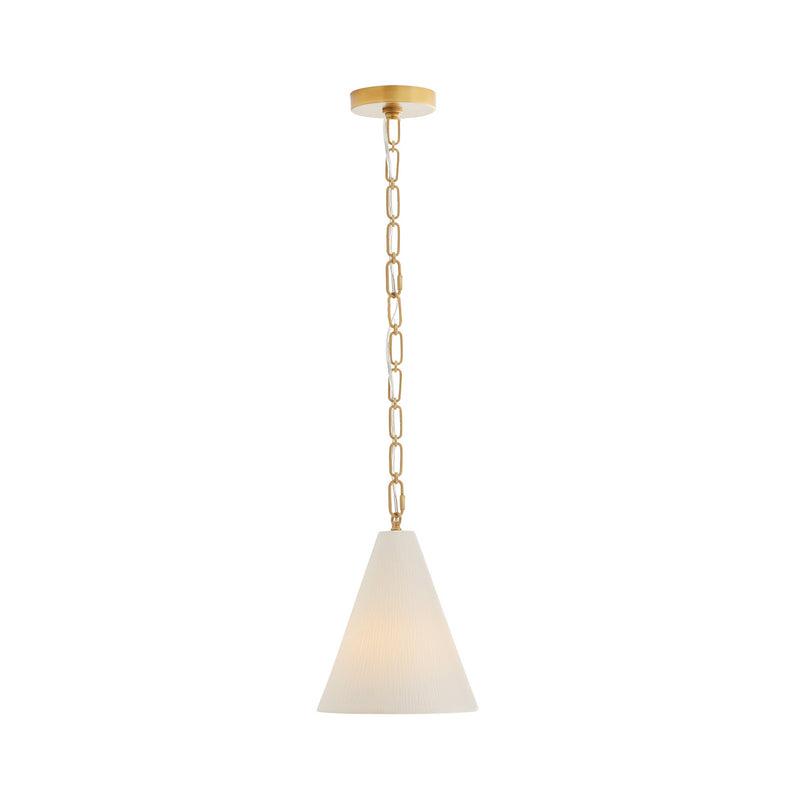 Arteriors 49794 One Light Pendant, Matte Bone