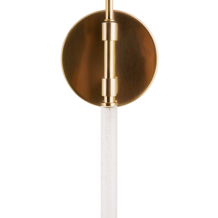 Arteriors 49798 One Light Wall Sconce, Pale Brass