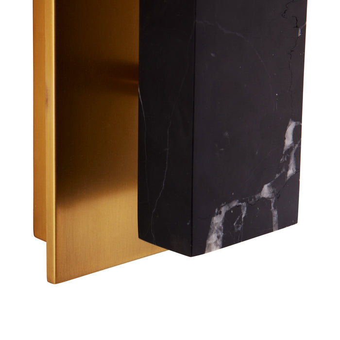 Arteriors 49815 LED Wall Sconce, Black