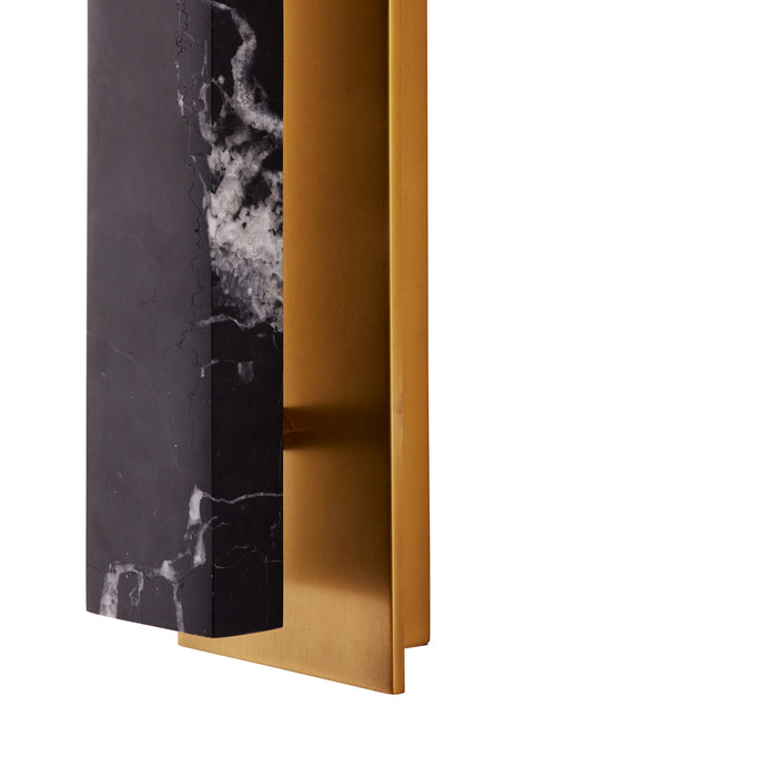 Arteriors 49815 LED Wall Sconce, Black