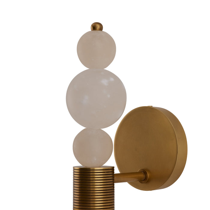 Arteriors 49824-564 One Light Wall Sconce, Antique Brass