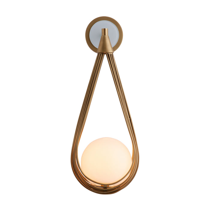 Arteriors 49826 One Light Wall Sconce, Antique Brass