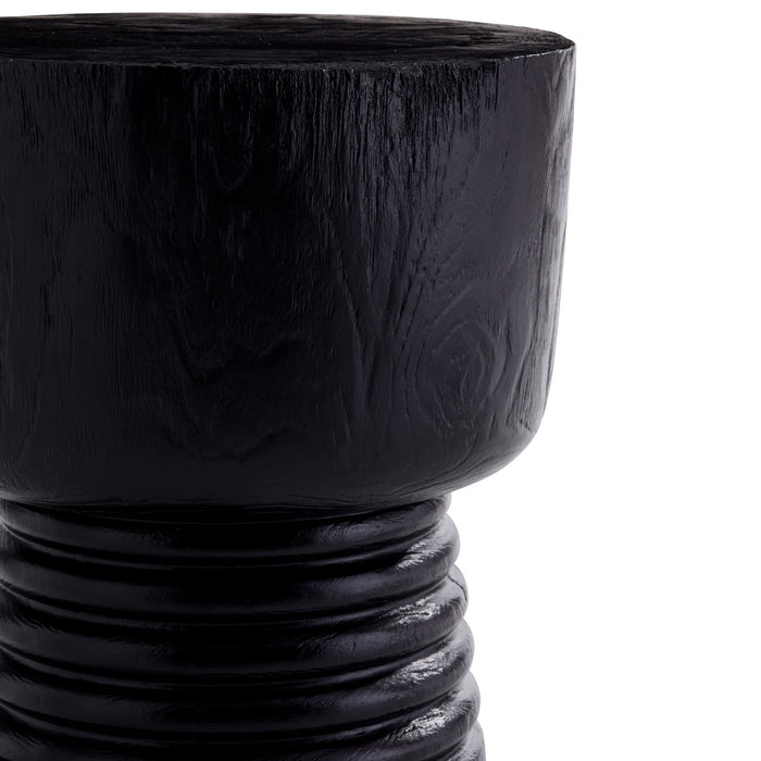 Arteriors 5684 Accent Table, Black Burnt