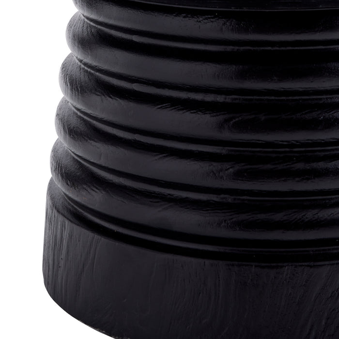 Arteriors 5684 Accent Table, Black Burnt