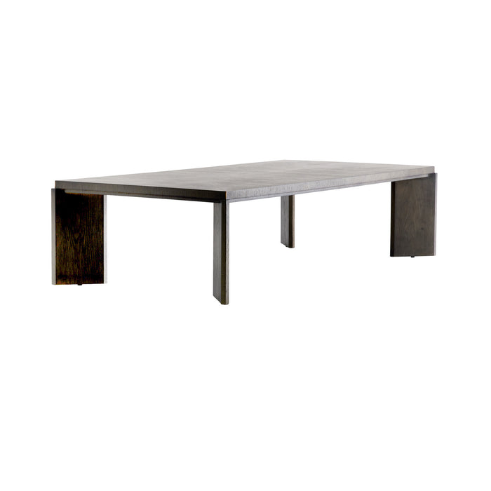 Arteriors 5699 Cocktail Table, Gray Washed Sable