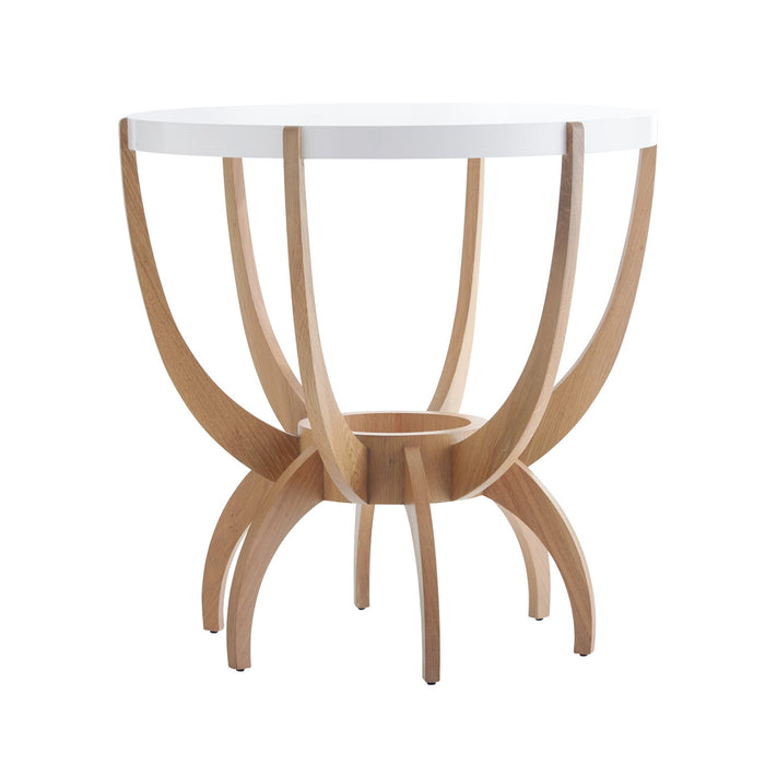 Arteriors 5709 Side Table, White