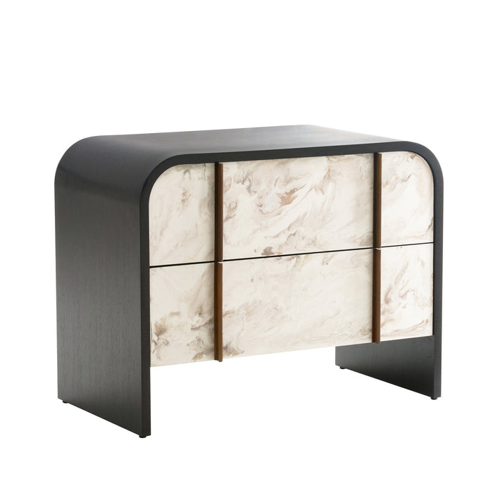 Arteriors 5722 End Table, Ebony