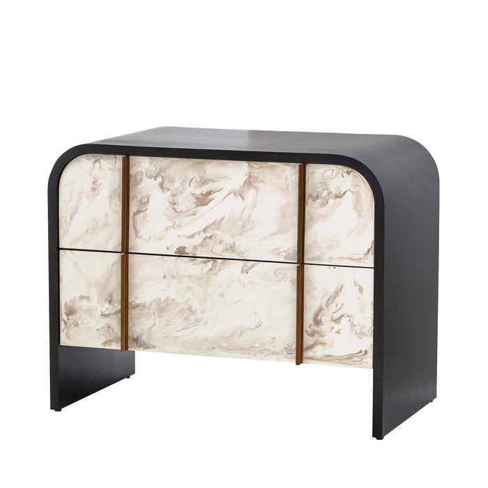 Arteriors 5722 End Table, Ebony