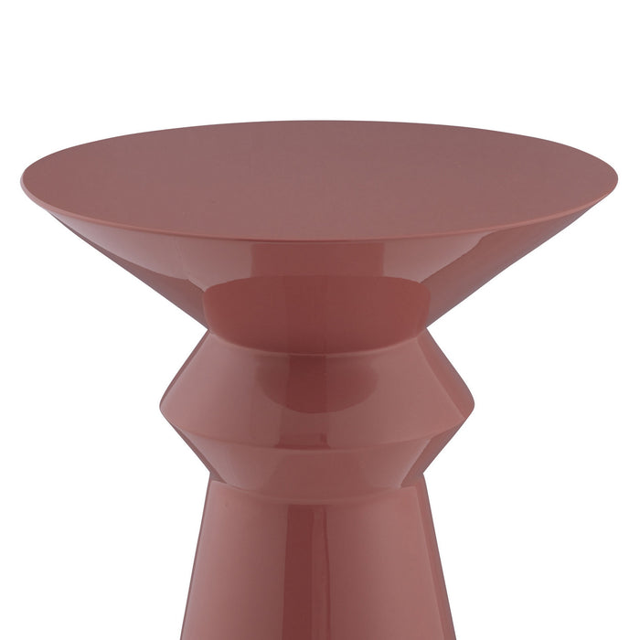 Arteriors 5724 Side Table, Clay