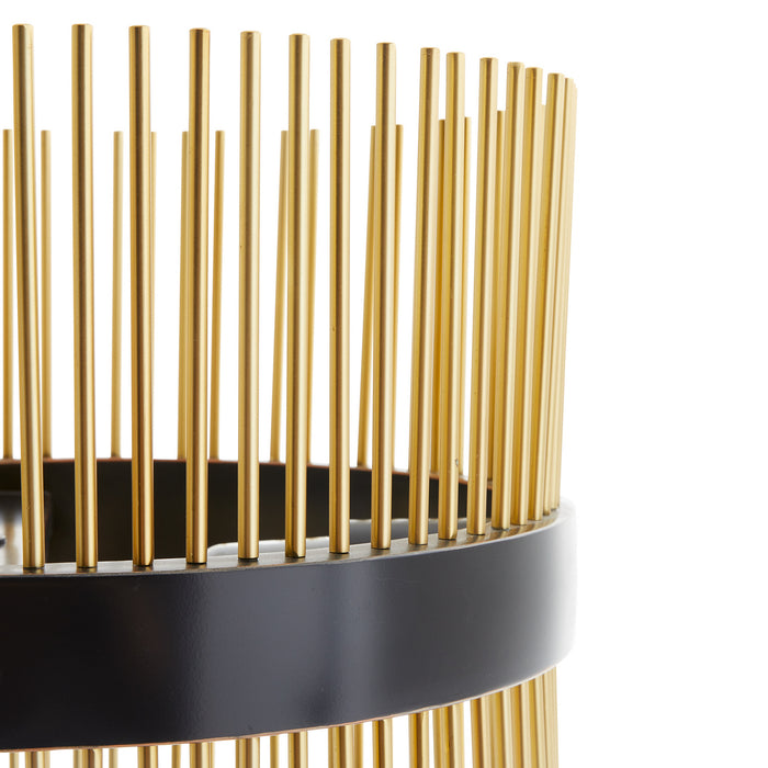 Arteriors 89476 Ten Light Chandelier, Antique Brass