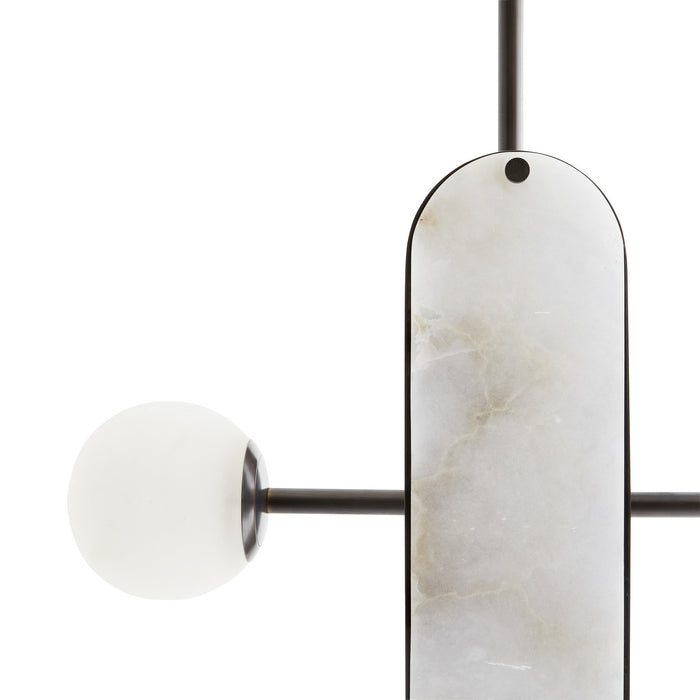 Arteriors 89478 LED Pendant, White