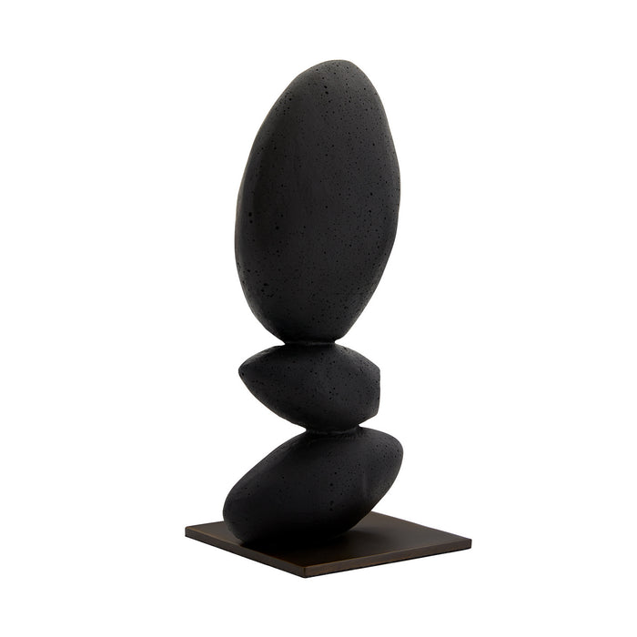 Arteriors 9201 Sculpture, Charcoal