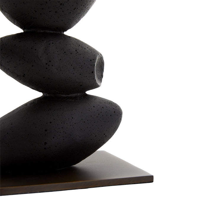 Arteriors 9201 Sculpture, Charcoal