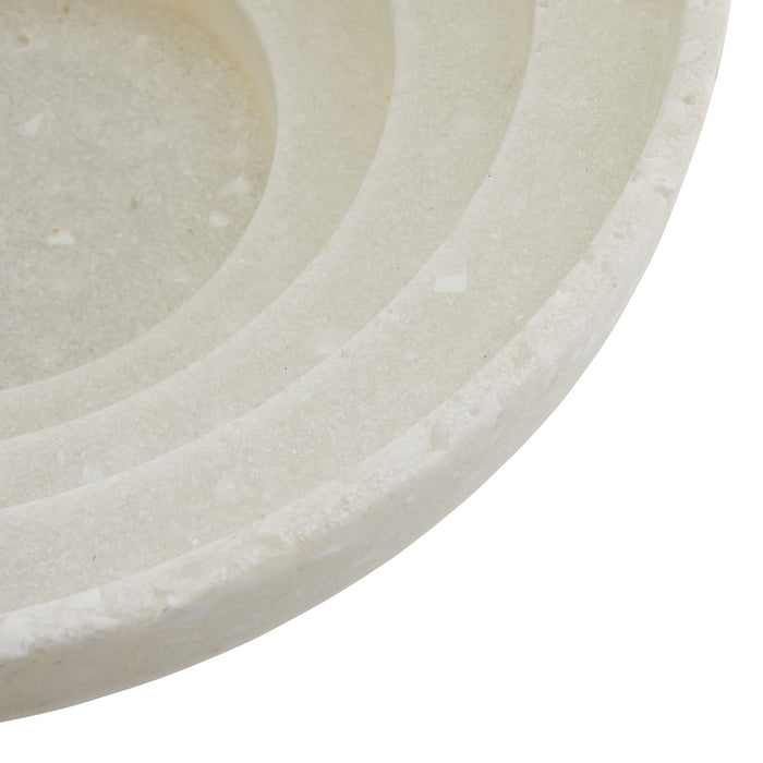 Arteriors 9207 Centerpiece, Ivory