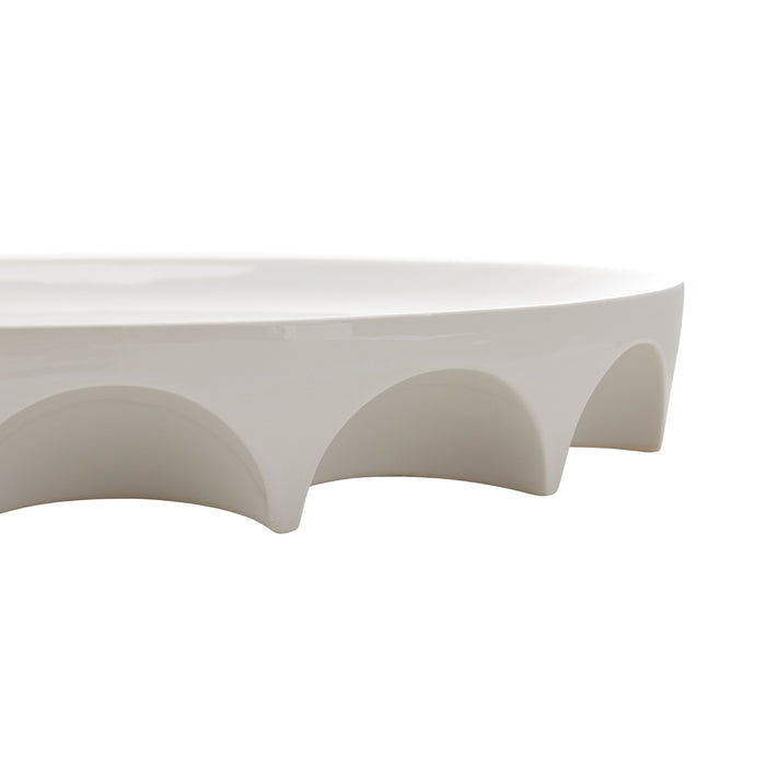 Arteriors DJ1000 Centerpiece, Ivory