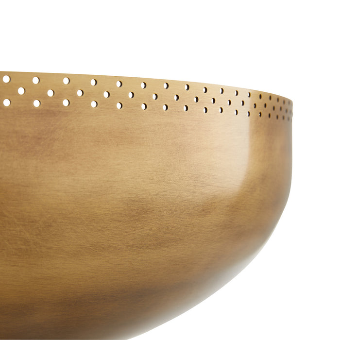 Arteriors DJ2060 Centerpiece, Antique Brass