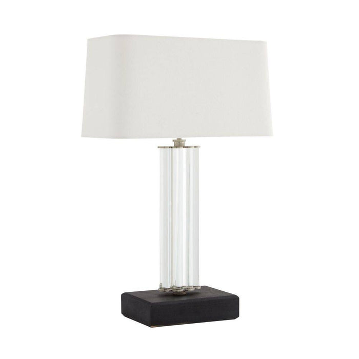 Arteriors DJ49004-549 Two Light Table Lamp, Pewter