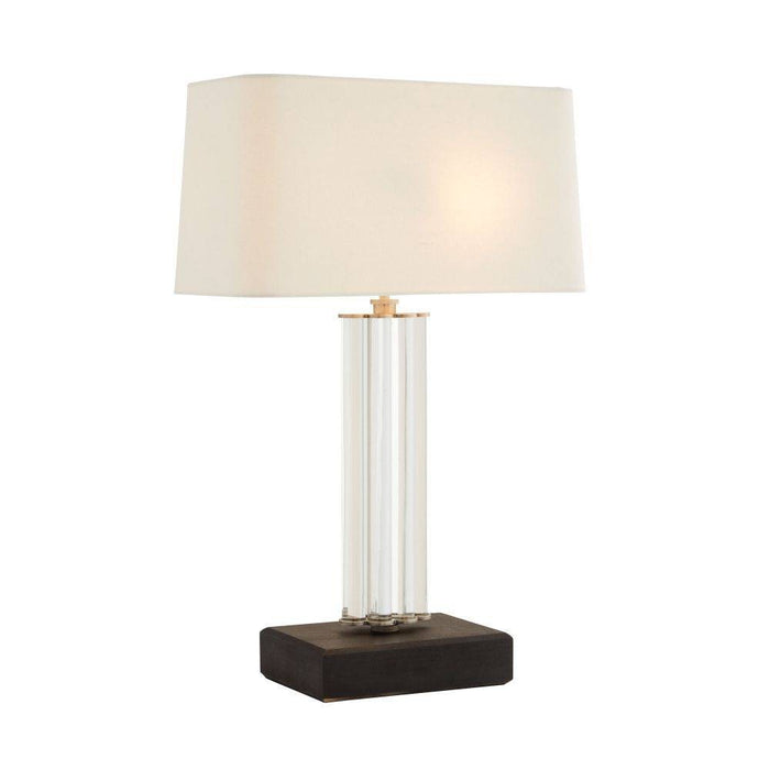 Arteriors DJ49004-549 Two Light Table Lamp, Pewter