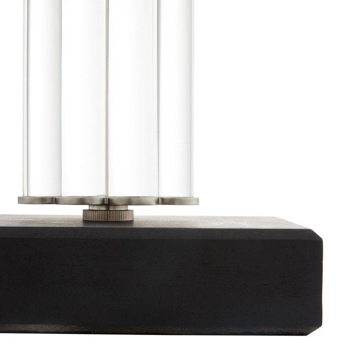 Arteriors DJ49004-549 Two Light Table Lamp, Pewter