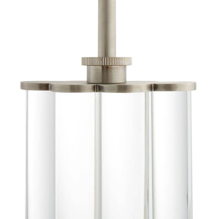 Arteriors DJ49004-549 Two Light Table Lamp, Pewter