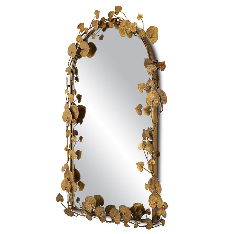 Currey and Company 1000-0115 Mirror, Antique Brass/Mirror