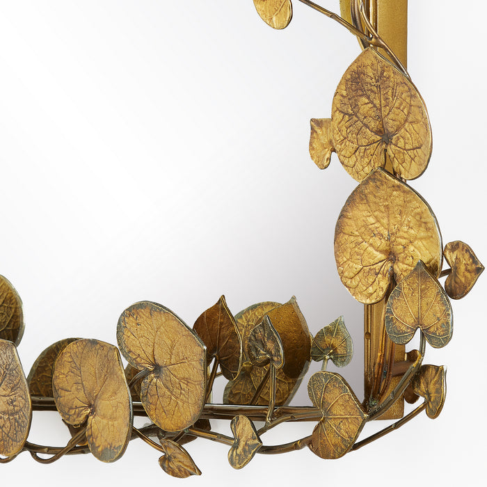 Currey and Company 1000-0115 Mirror, Antique Brass/Mirror