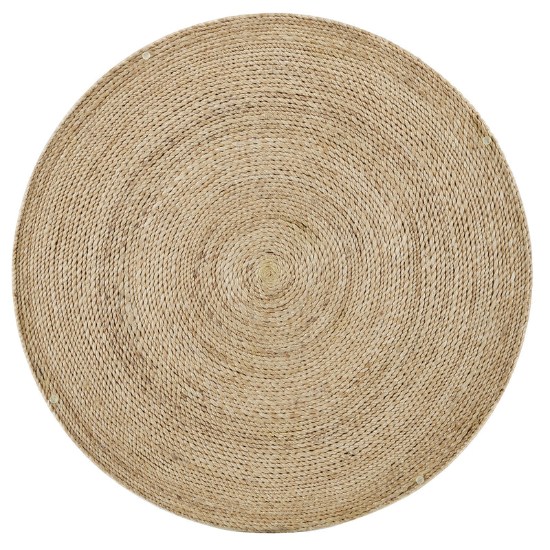 Currey and Company 3000-0215 Accent Table, Natural Rope