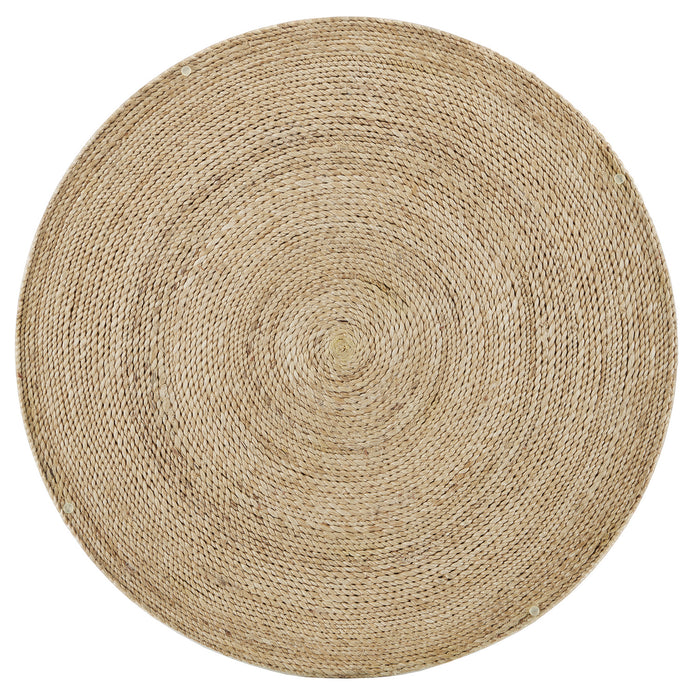 Currey and Company 3000-0215 Accent Table, Natural Rope