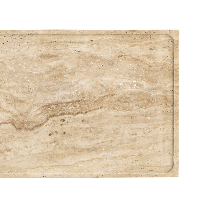 Currey and Company 4000-0139 Table, Natural/Black