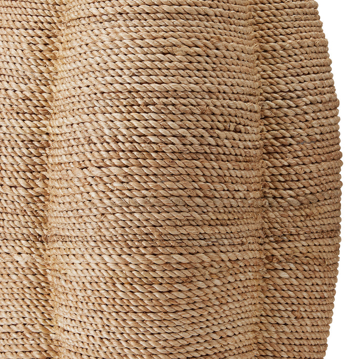 Currey and Company 6000-0797 One Light Table Lamp, Natural/Satin Black
