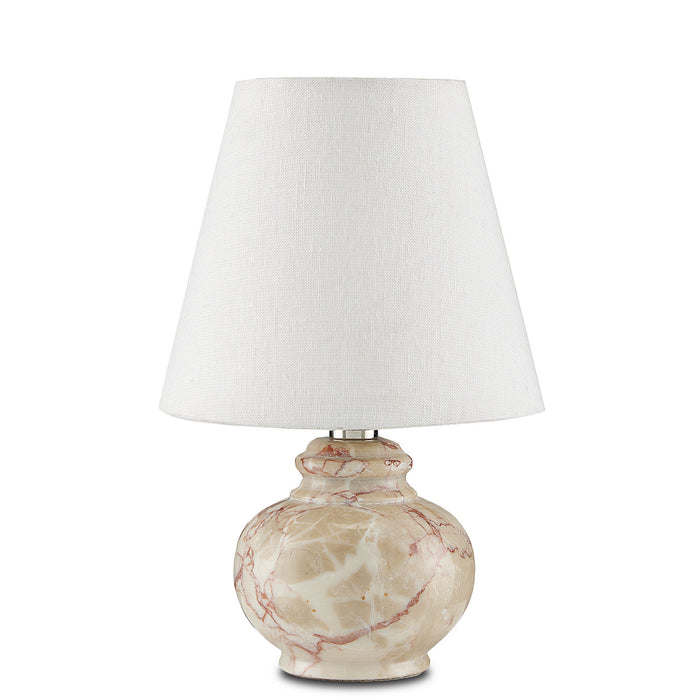 Currey and Company 6000-0806 One Light Table Lamp, Pink