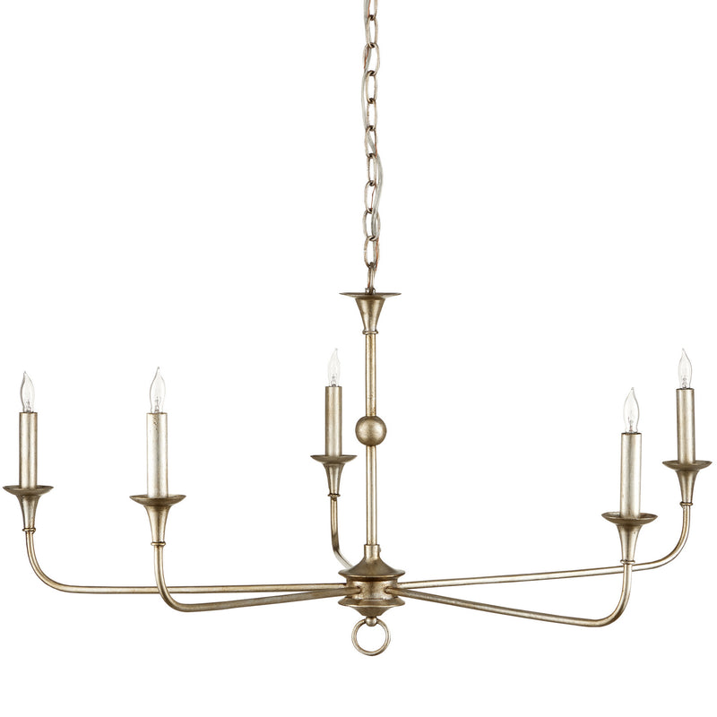 Currey and Company 9000-0933 Five Light Chandelier, Champagne