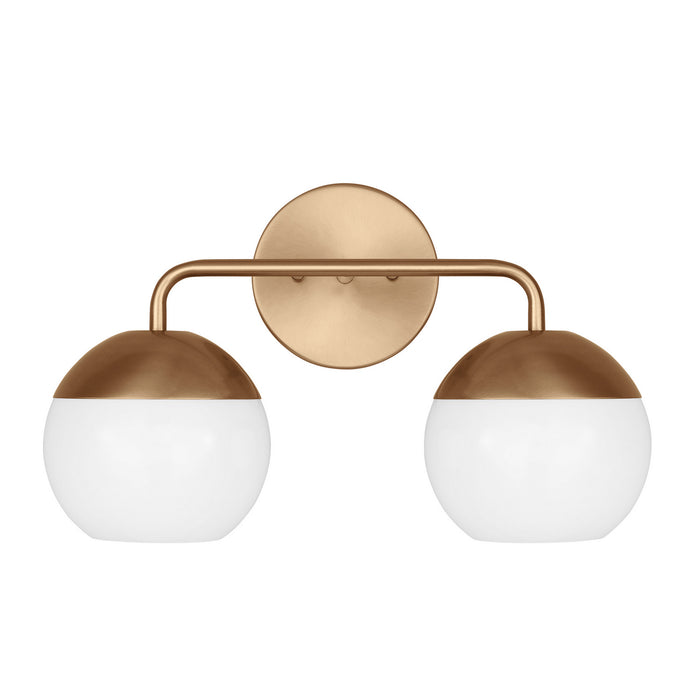 Visual Comfort Studio 4468102EN3-848 LED Bath Wall Sconce, Satin Brass