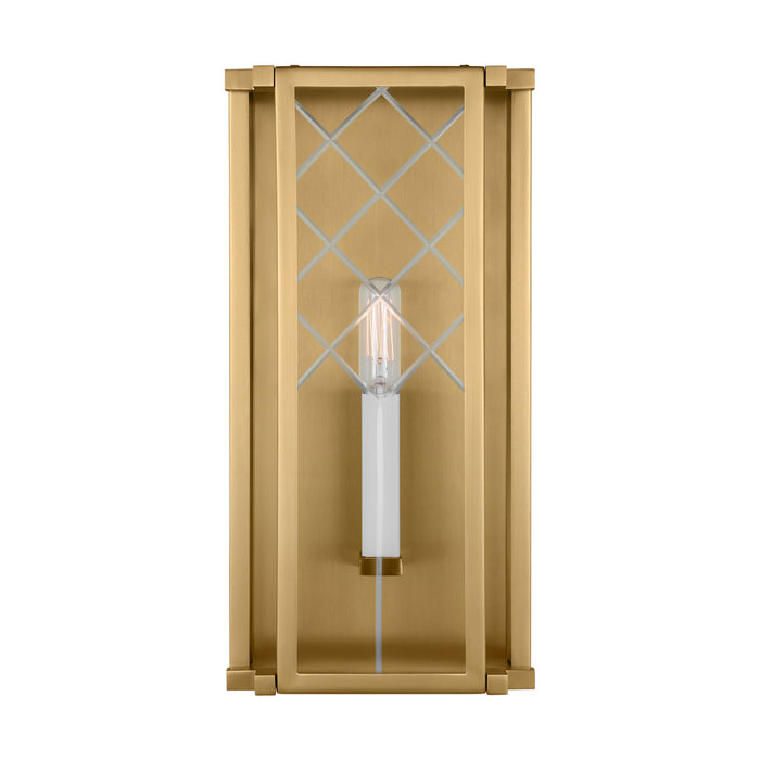 Visual Comfort Studio AW1161BBS One Light Wall Sconce, Burnished Brass