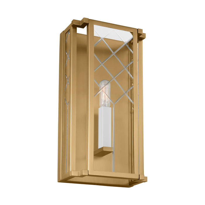 Visual Comfort Studio AW1161BBS One Light Wall Sconce, Burnished Brass