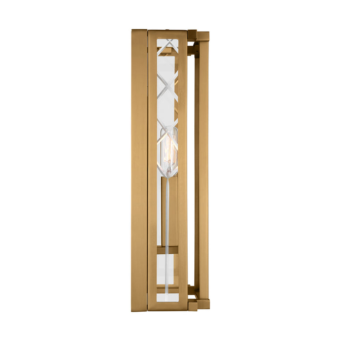 Visual Comfort Studio AW1161BBS One Light Wall Sconce, Burnished Brass